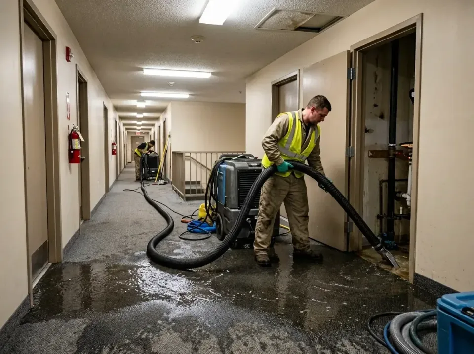 multi-unit-apartment-hallway-f-005 — frequently asked questions, Emergency Burst Pipe Water Extraction & Removal in Yulee, FL